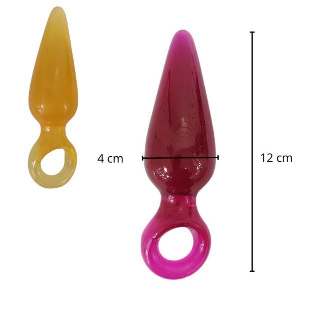 Fotografía de referencia de plug anal.