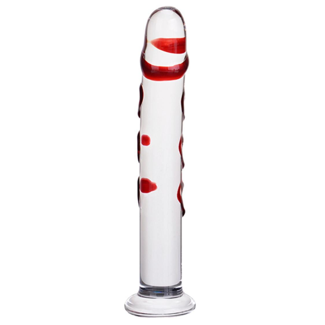Fotografía de referencia de plug de cristal.
