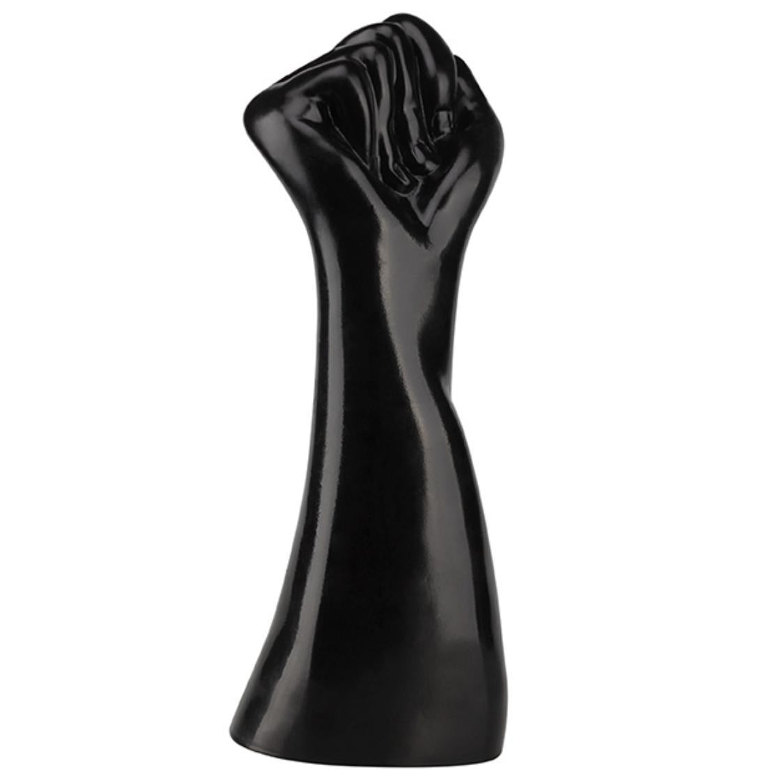 Fotografía de referencia de dildo con diseño de puño.