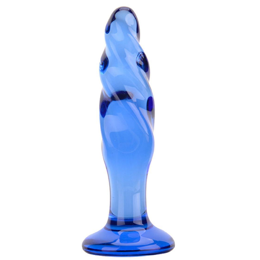 Fotografía de referencia de plug de cristal.