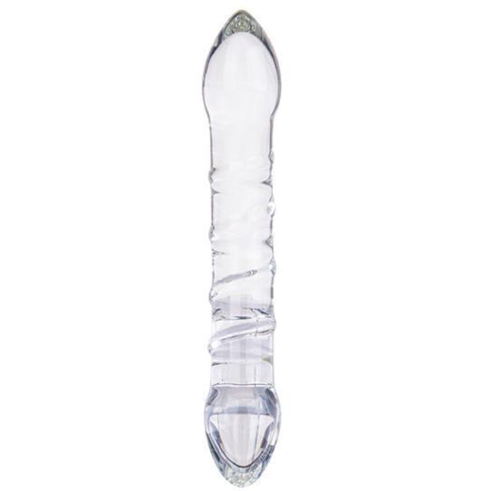 Fotografía de referencia de plug de cristal.
