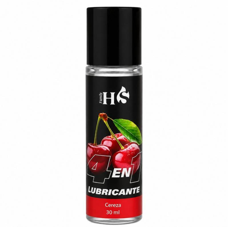 Fotografía de referencia de lubricante de cereza.