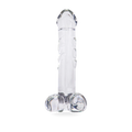 Fotografía de referencia de plug de cristal.