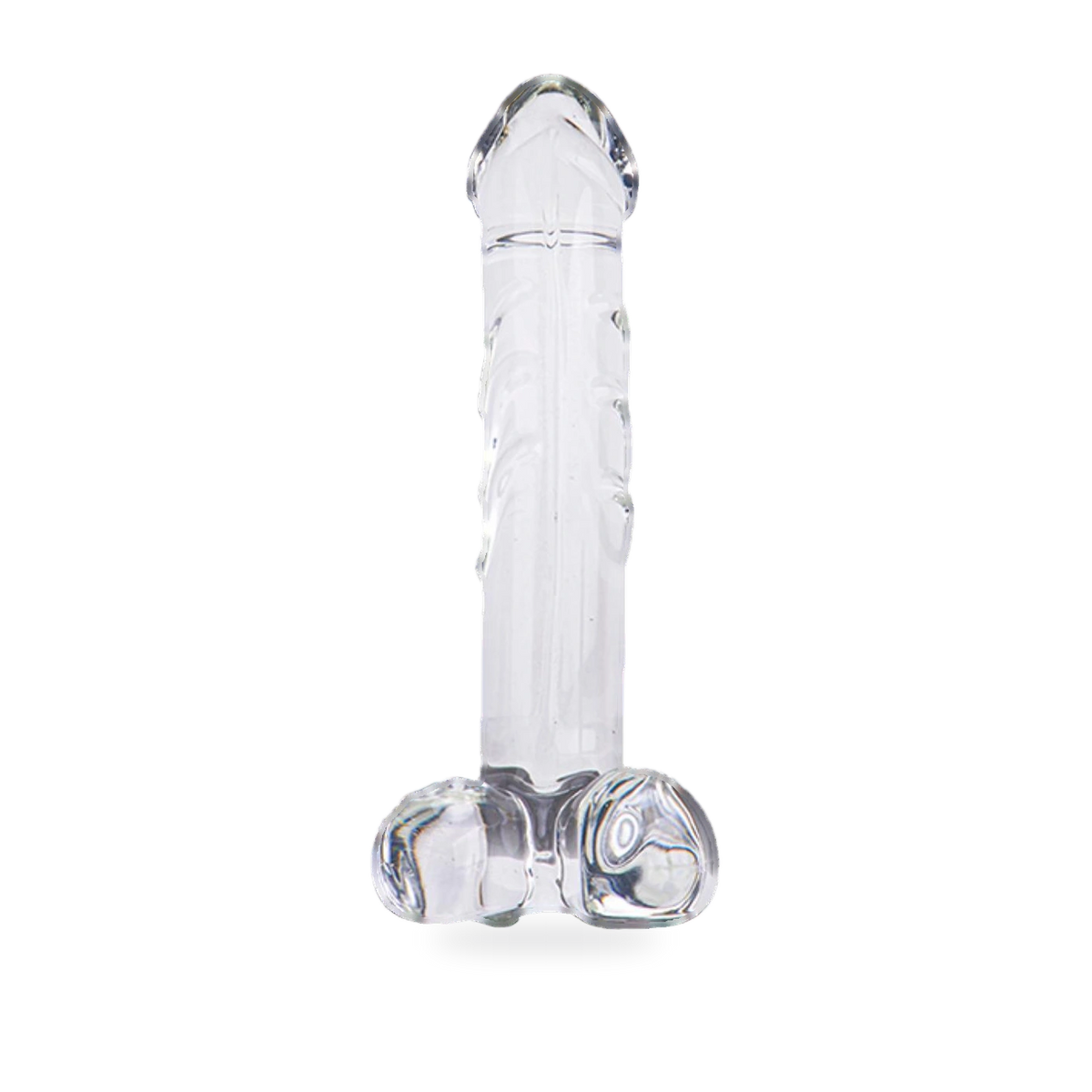 Fotografía de referencia de plug de cristal.