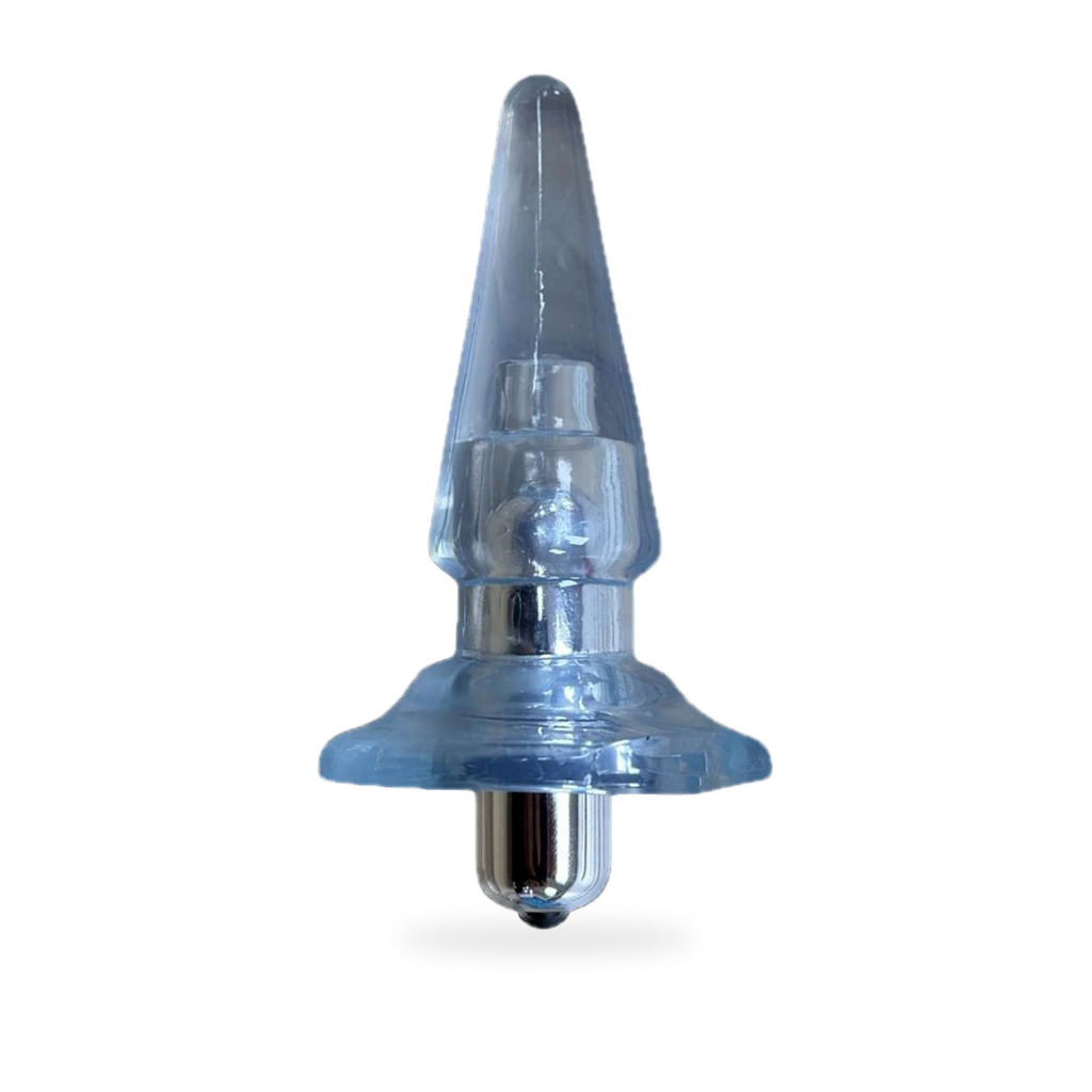Fotografía de referencia de plug vibrador.