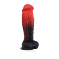 Fotografía de referencia de dildo con diseño fantástico.
