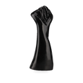 Fotografía de referencia de dildo con diseño de puño.