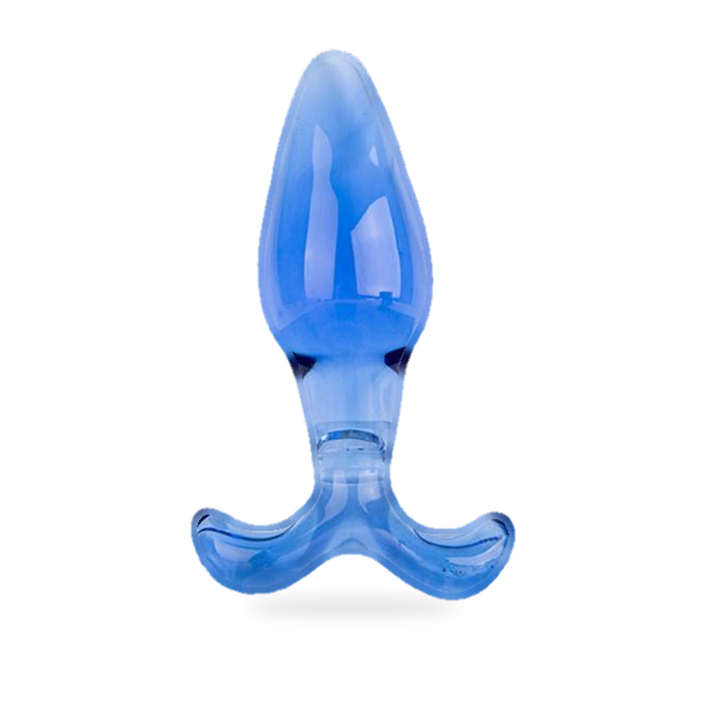 Fotografía de referencia de plug de cristal.