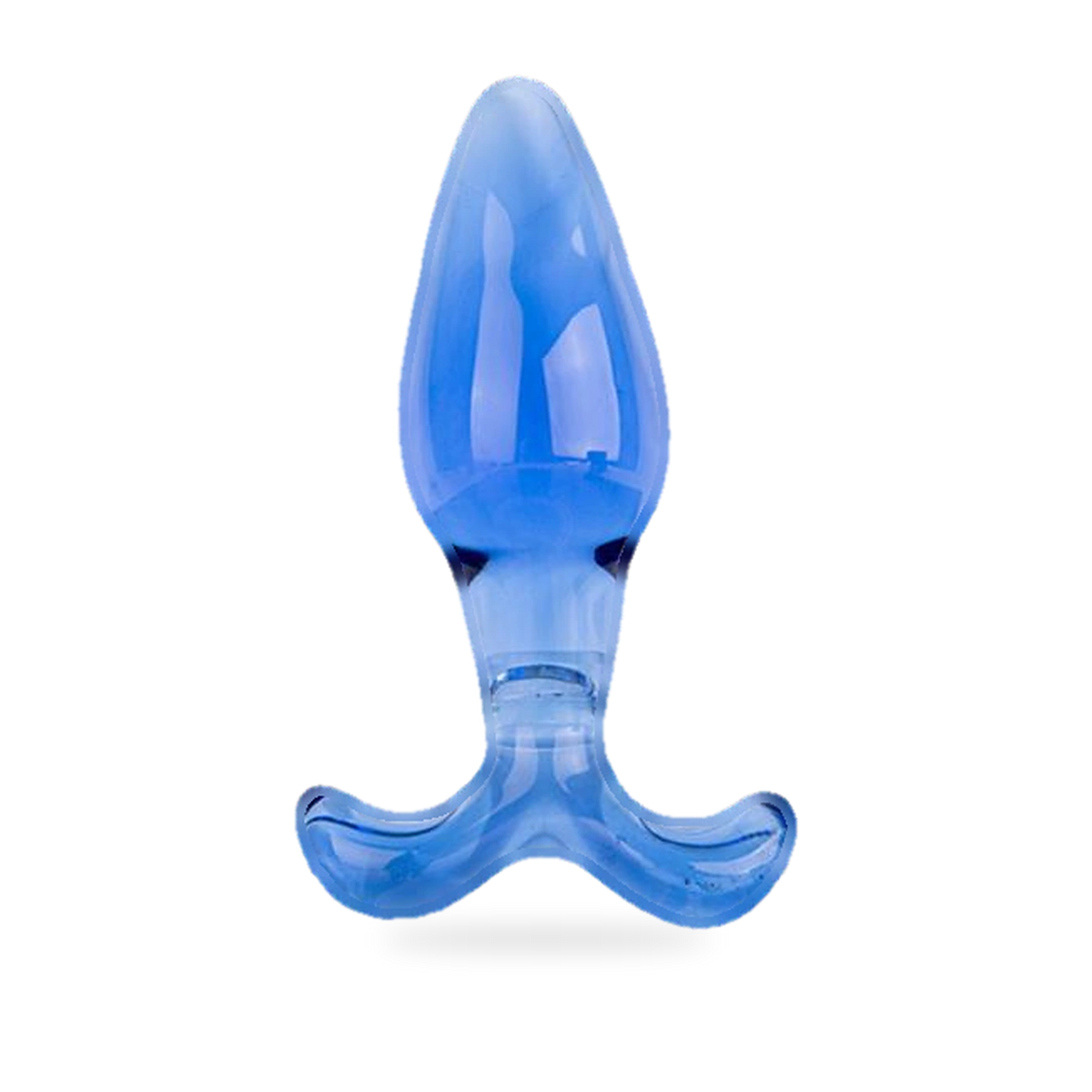 Fotografía de referencia de plug de cristal.