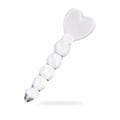 Fotografía de referencia de plug de cristal.