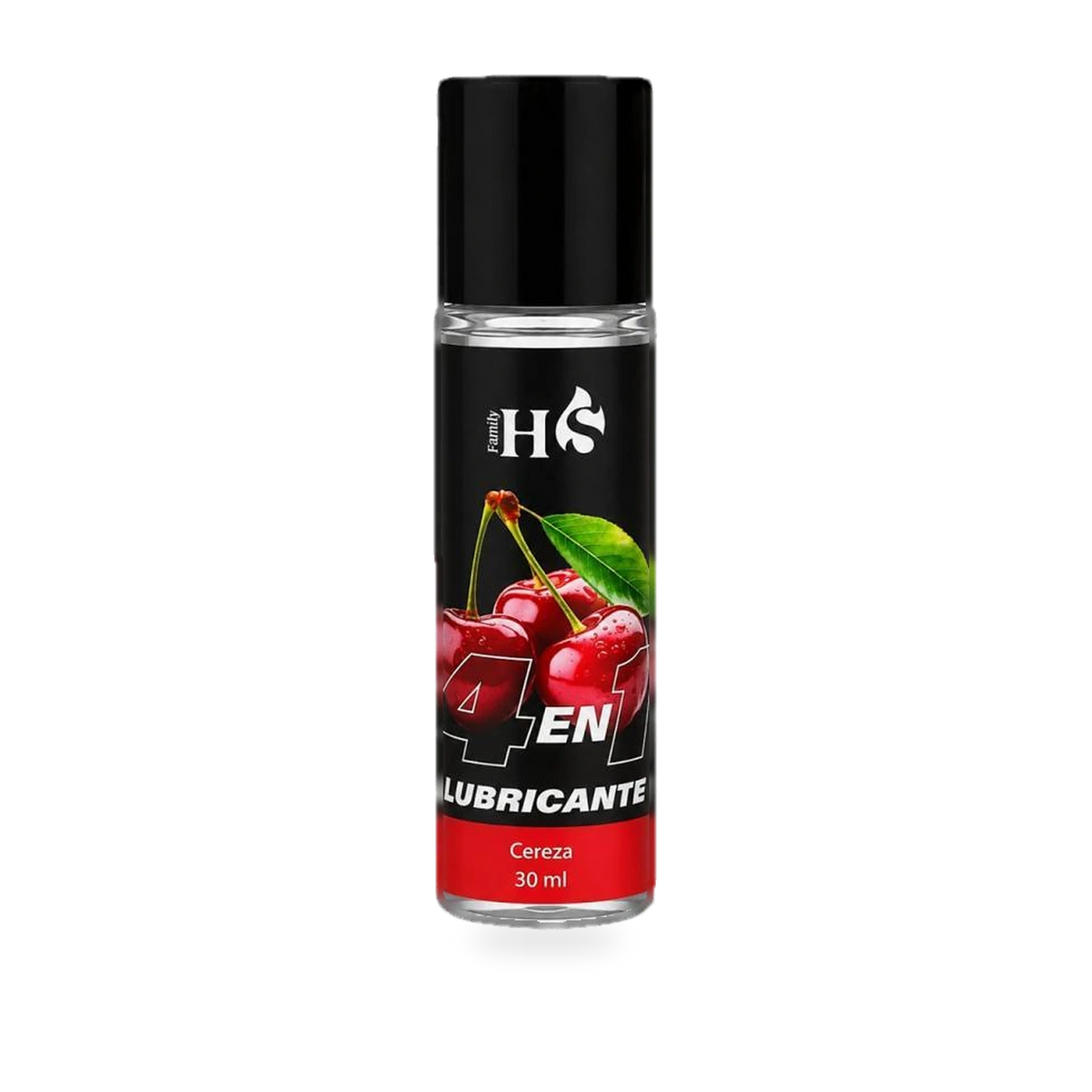 Fotografía de referencia de lubricante de cereza.