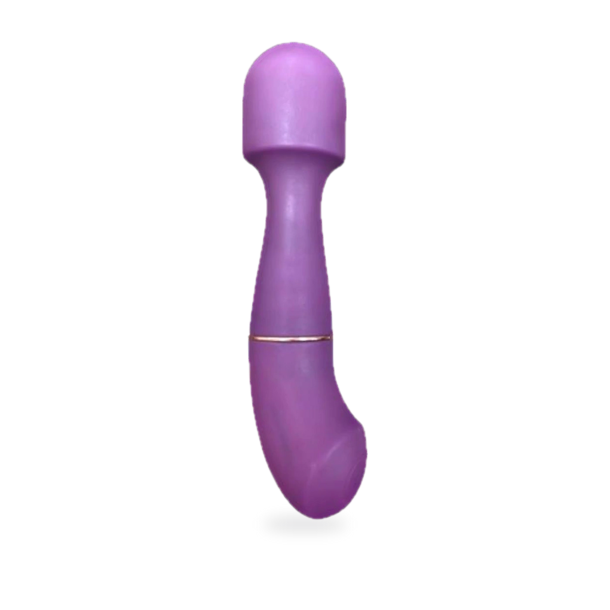 Fotografía de referencia de vibrador con diseño de micrófono.