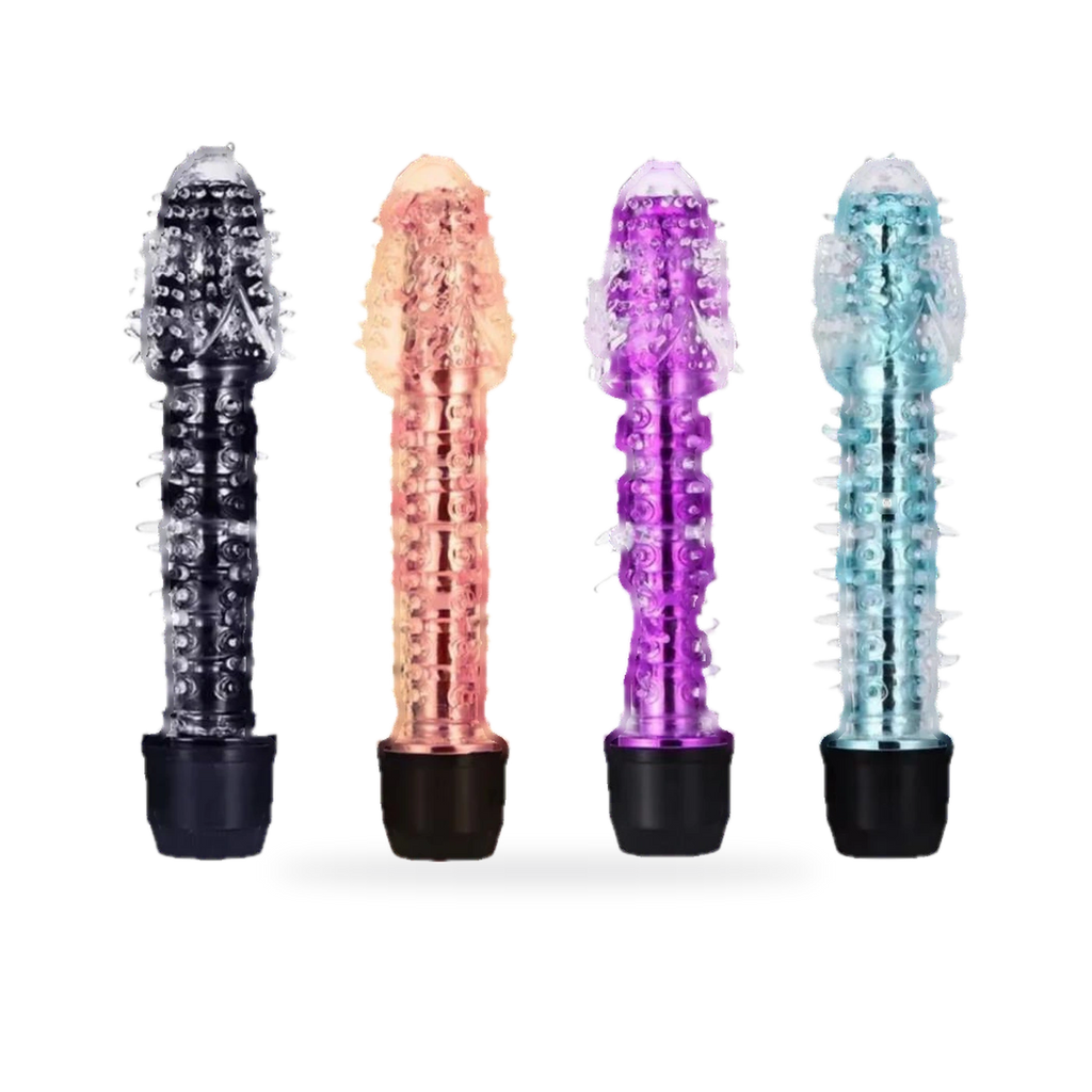 Fotografía de referencia de vibrador texturizado.