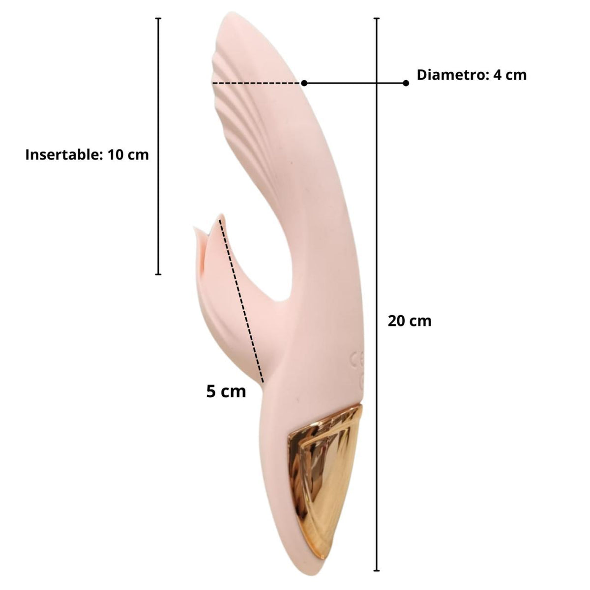 Fotografía de referencia de vibrador personal.