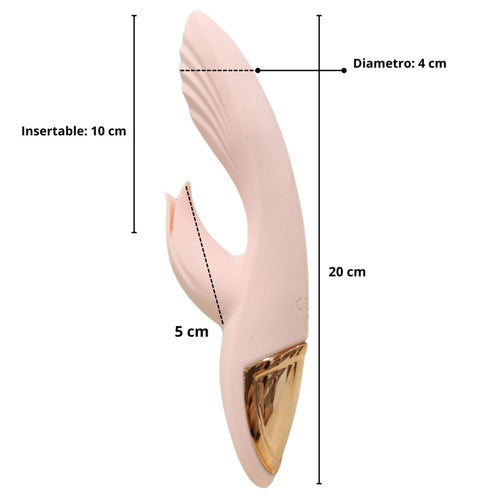 Fotografía de referencia de vibrador personal.