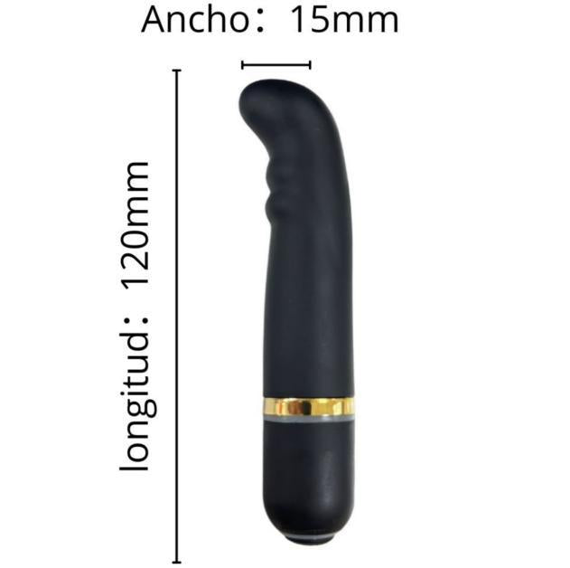 Fotografía de referencia de mini vibrador.